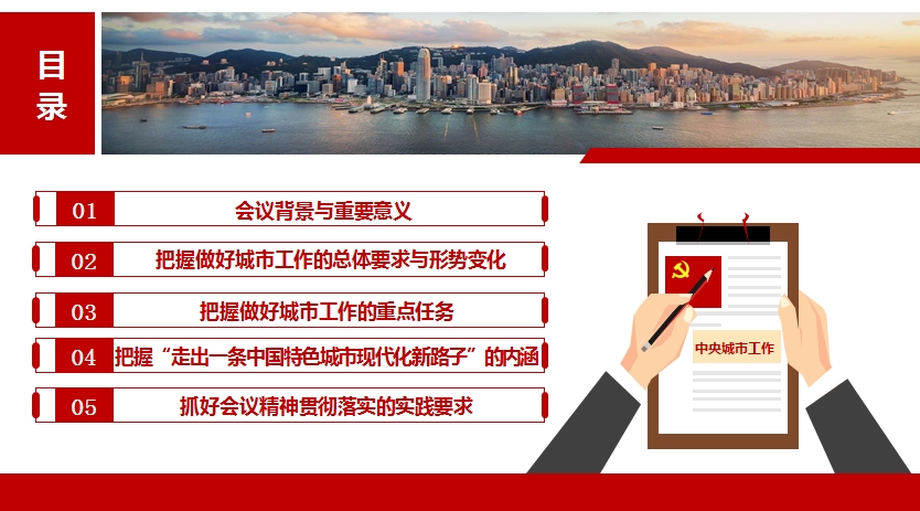 党课：中央城市工作会议精神传达学习辅导报告PPT（35页）(图3)